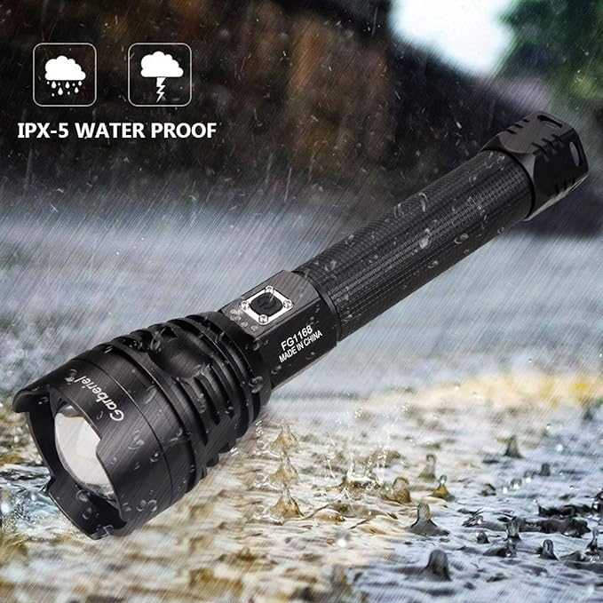 P90 LED Flashlight Rechargeable